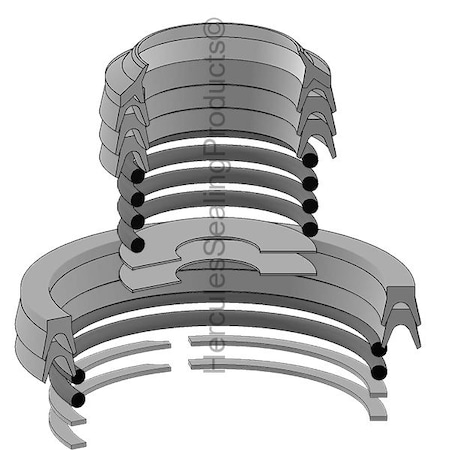Sheffer - After Market Parts Hydraulic Cylinder Repair Kit- 1-3/4 X 10 726-0267-1000-0175
